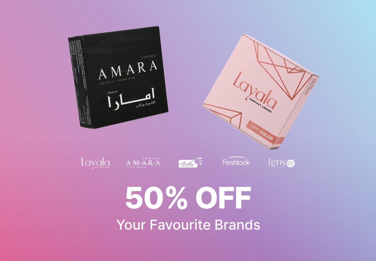 Flat Up to 50% off on Lenses-Desktop