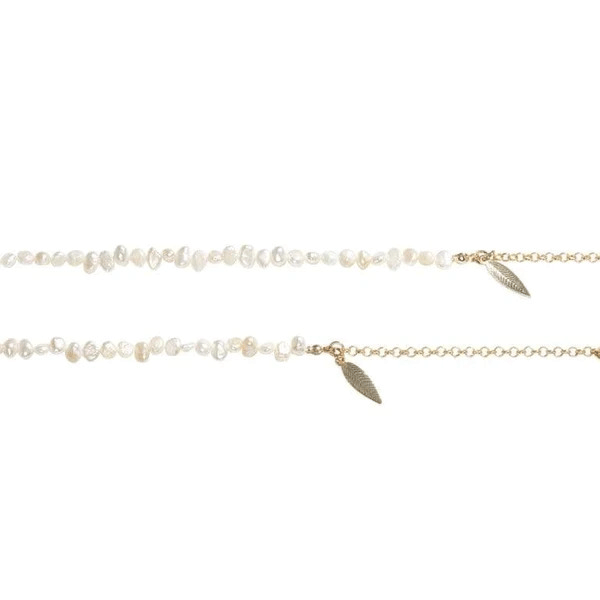 Sunny Cords Bead It Pearl Chain White