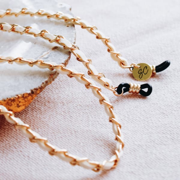 Sunny Cords Classy C Chain White