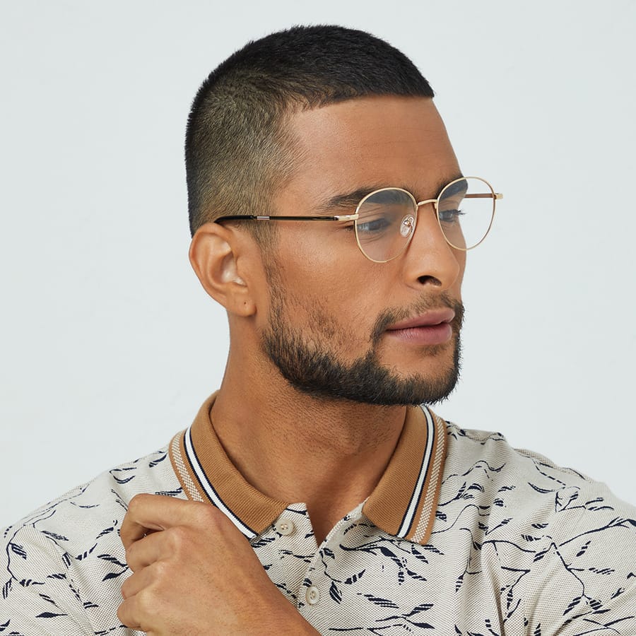 Oval glasses on sale men