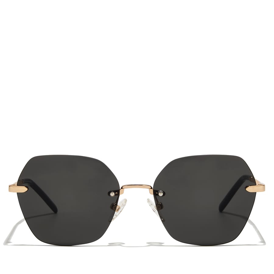 Geometric sunglasses top