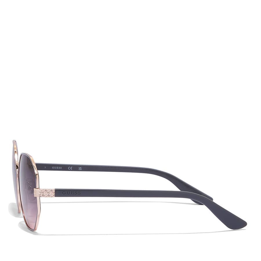 Guess online hexagon sunglasses