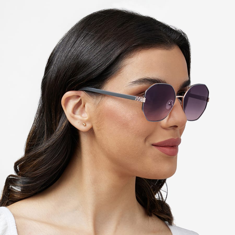 Guess hexagon sunglasses top