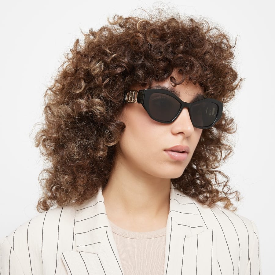 Hexagon Sunglasses in Plastic | Karl Lagerfeld 6085s